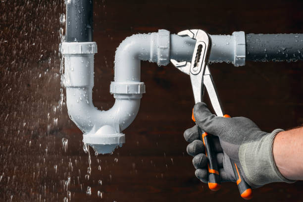 Professional Plumbing technician working in Linden, VA